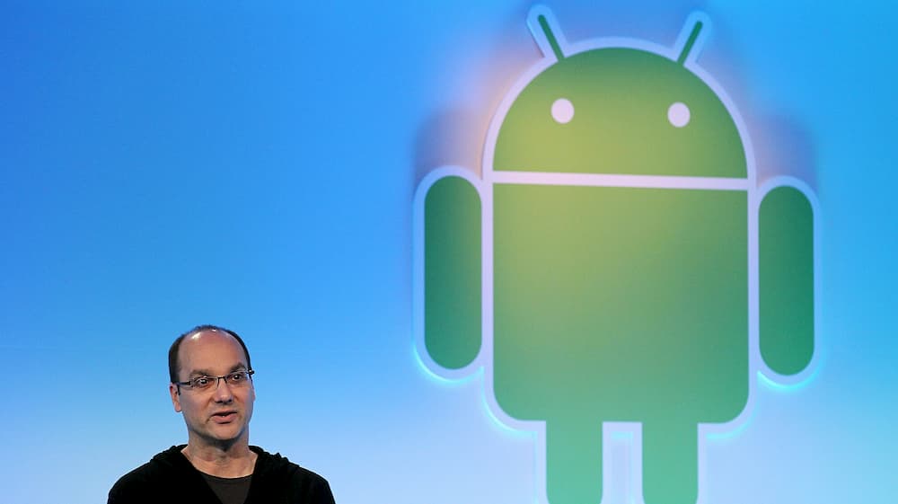 Andy Rubin, cofundador do Android, em evento realizado em 2011