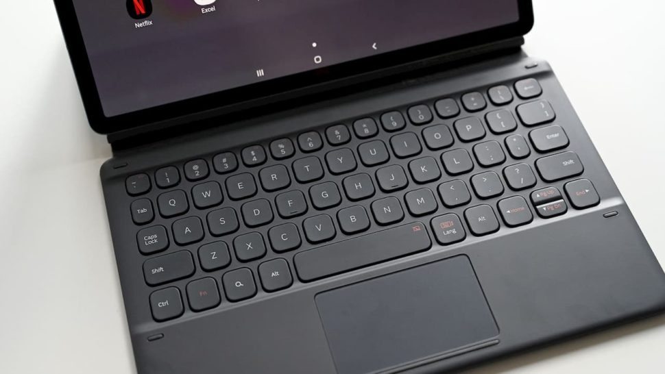 Capa com teclado do Galaxy Tab S6