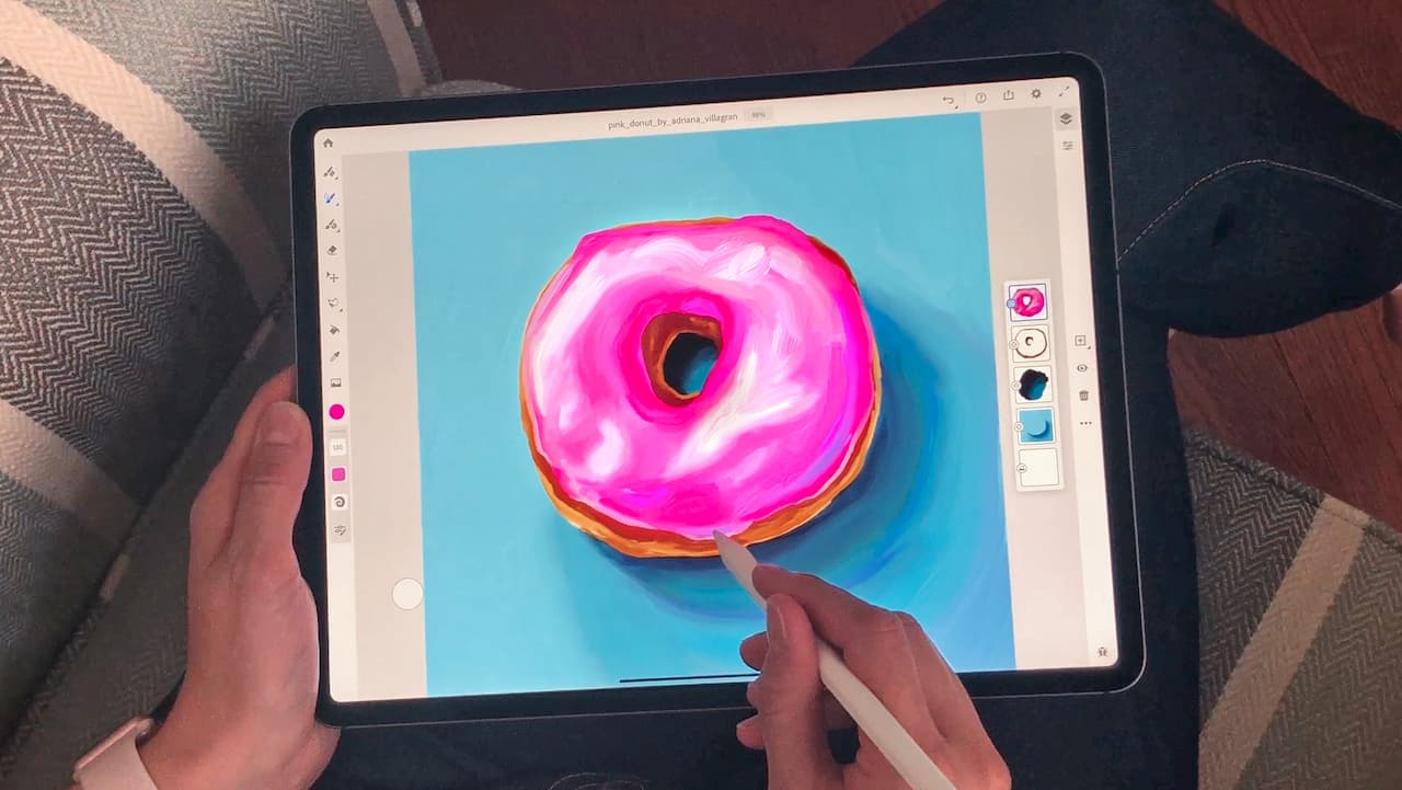 ipad pro adobe fresco