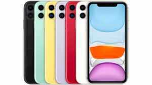 iPhone 11 e suas cores