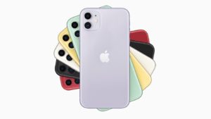 iPhones 11 de várias cores