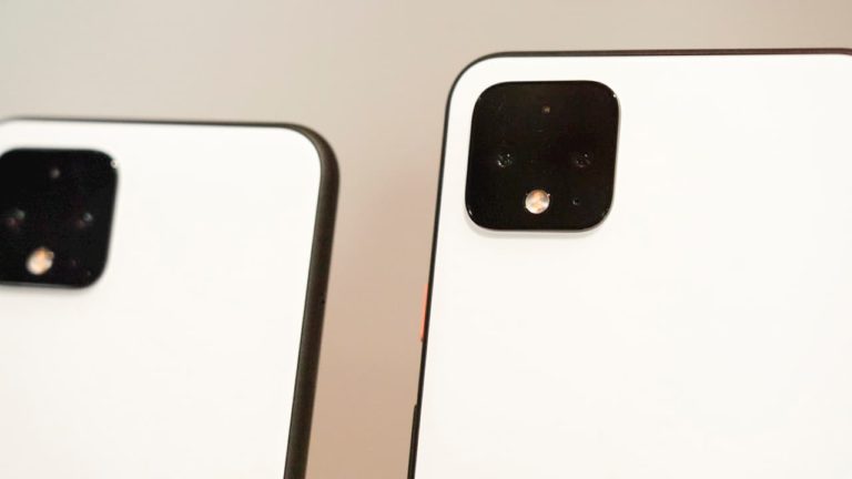 Câmeras dos novos Pixel 4