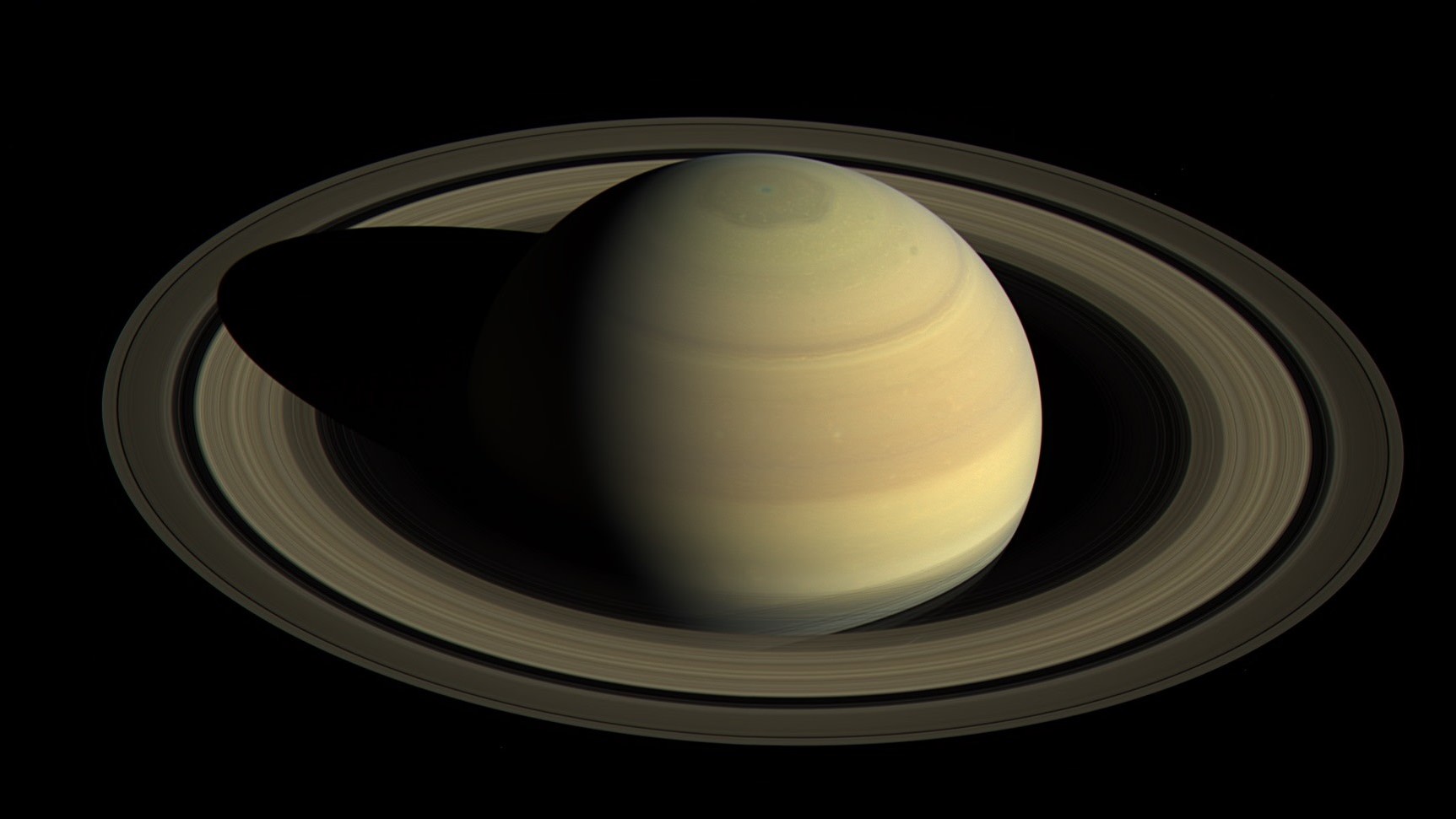Saturno e seu anéis