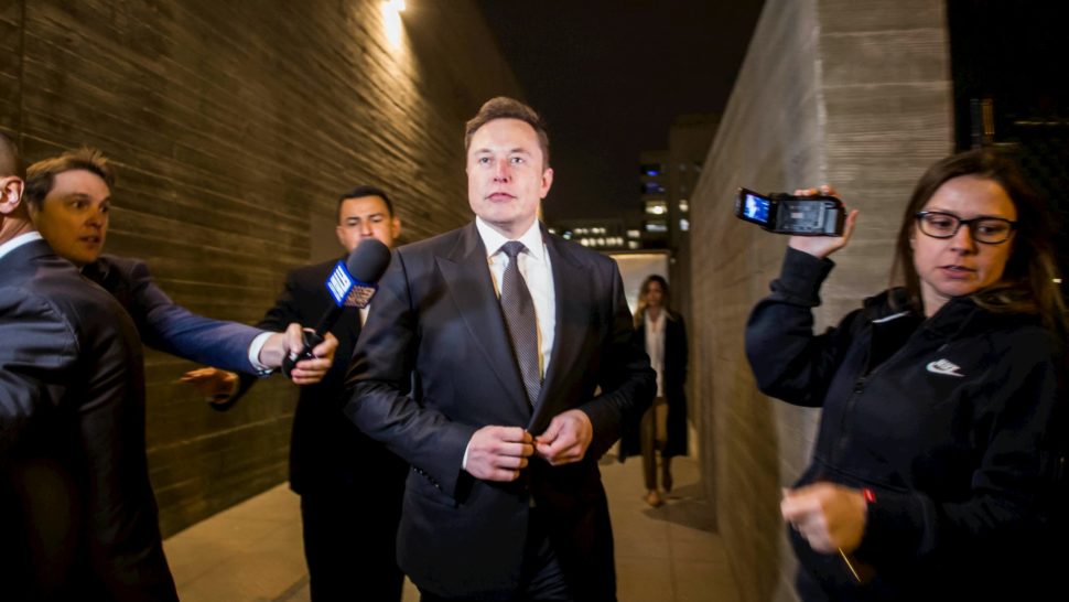Bilionário sul-africano Elon Musk. Crédito: Getty