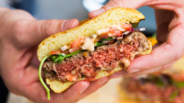 Hambúrguer da Impossible Foods 2.0