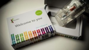 kit de coleta de saliva da 23andMe