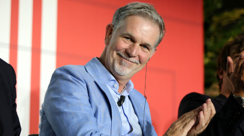 Reed Hastings, CEO da Netflix. Crédito: Getty