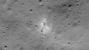 Local onde o módulo lunar Vikram colidiu na Lua