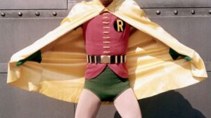 Burt Ward como Robin em série televisiva do Batman na década de 1960