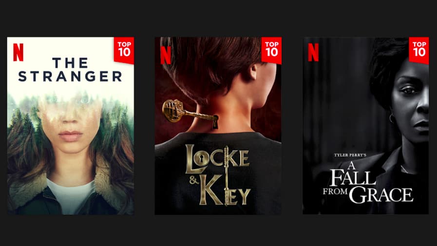 Netflix - Fiz umas contas aqui e esses são os Top 10