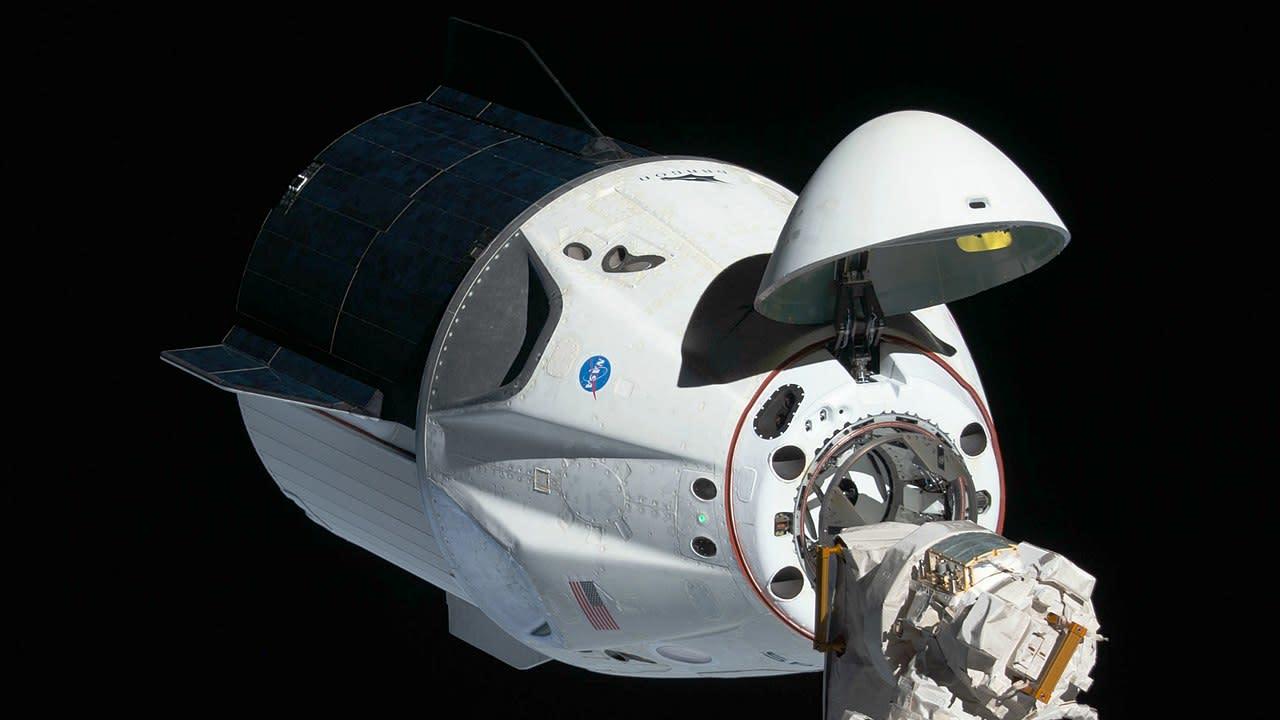 Cápsula Crew Dragon, da SpaceX