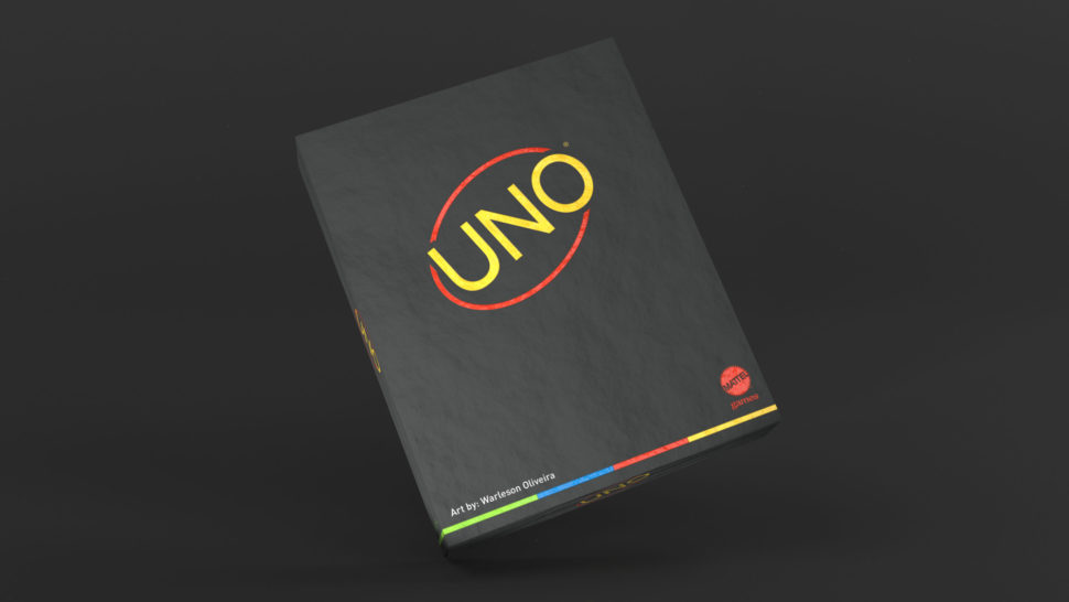 Artista brasileiro faz redesign minimalista do jogo Uno, e