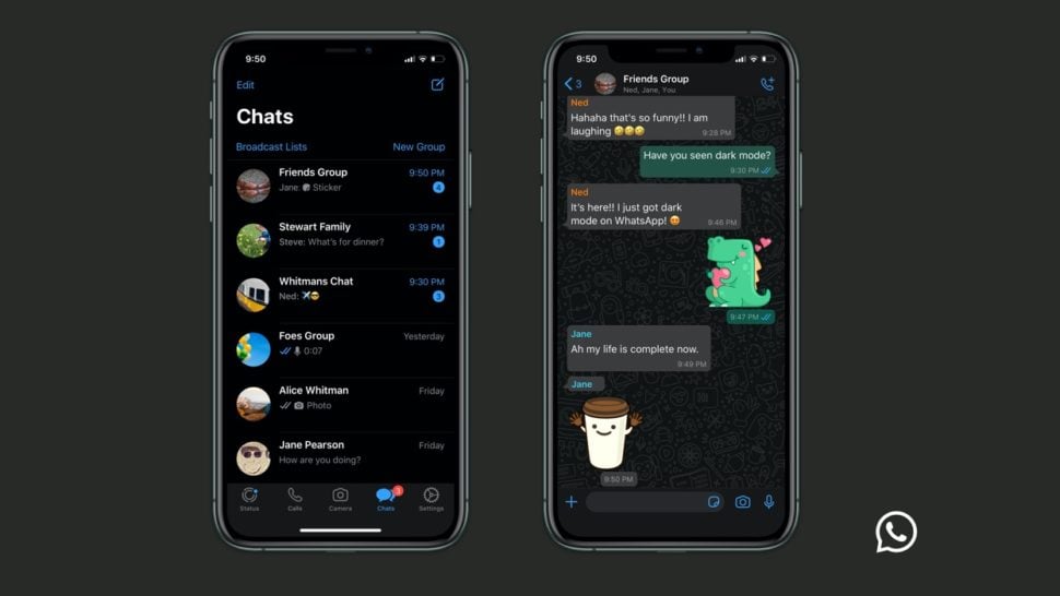 Modo escuro do WhatsApp é liberado oficialmente para Android e iOS