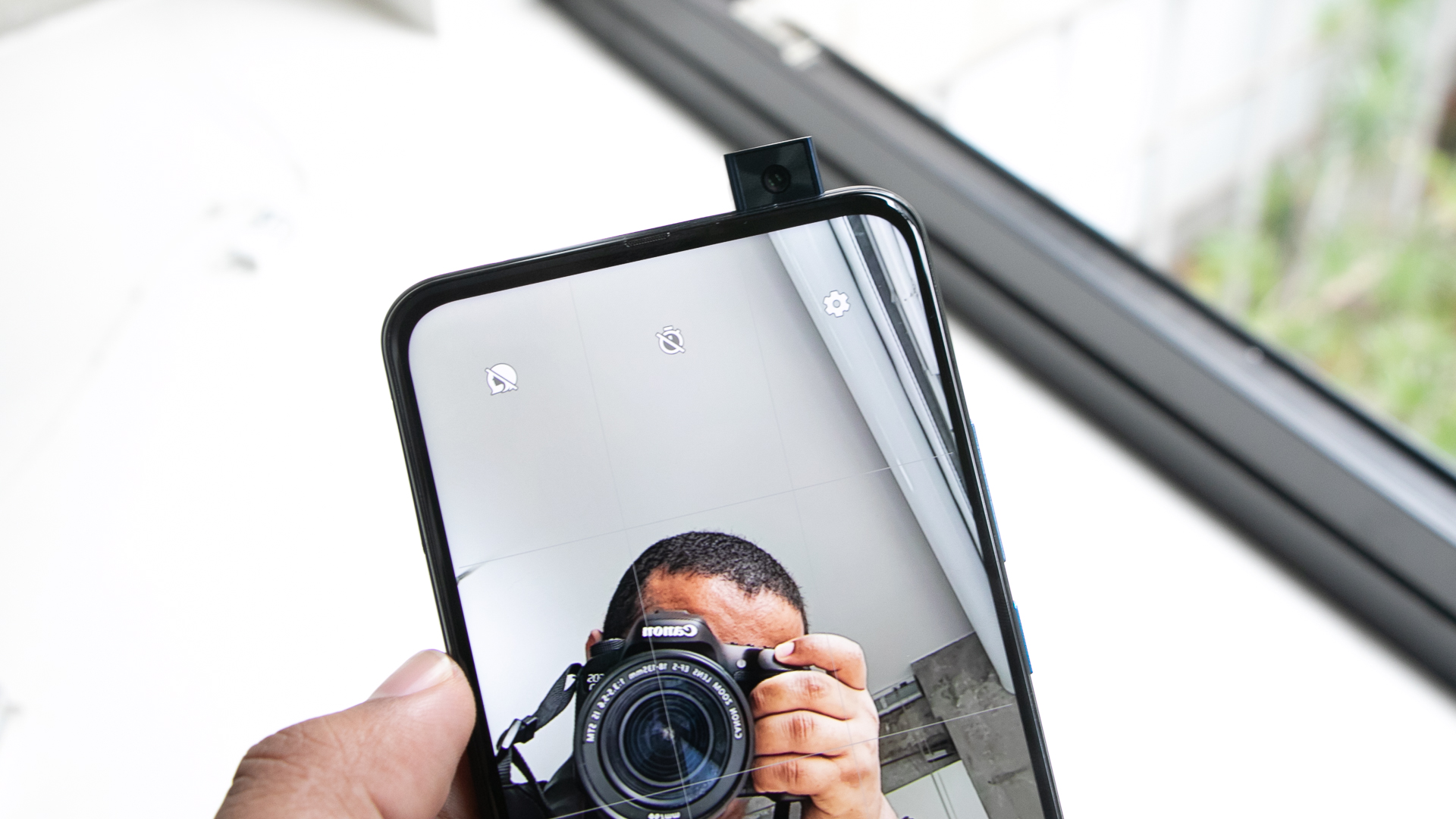 Câmera selfie do Motorola One Hyper