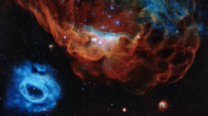 Extensão estelar captada pelo telescópio Hubble