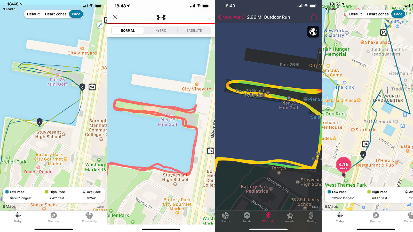 Comparativo de GPS: Fitbit 4 e Apple Watch Series 5
