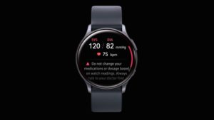 Recurso de monitoramento de pressão arterial no Galaxy Watch Active 2