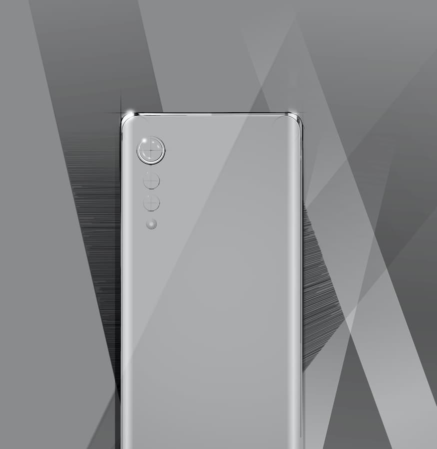 Conceito de design de smartphone da LG