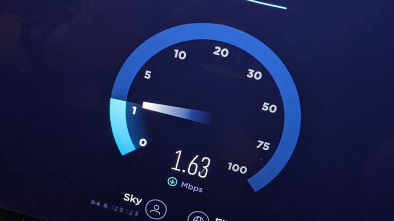 Medidor de velocidade de internet