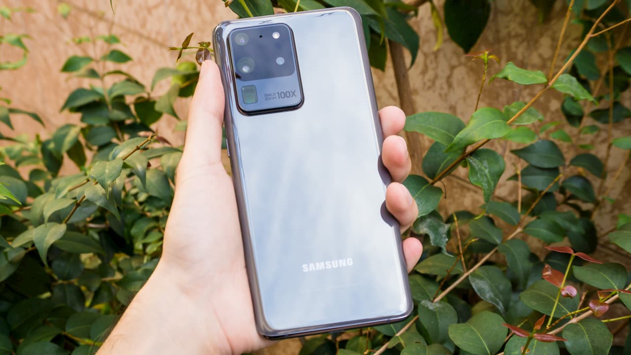 Traseira do Samsung Galaxy S20 Ultra