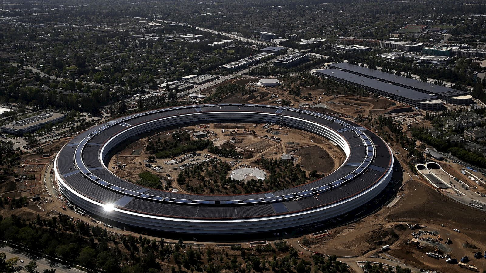 Sede da Apple em Cupertino, Califórnia, em 2017