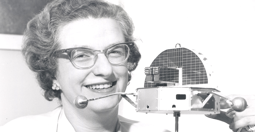 Nancy Grace Roman em 1962. Crédito: NASA