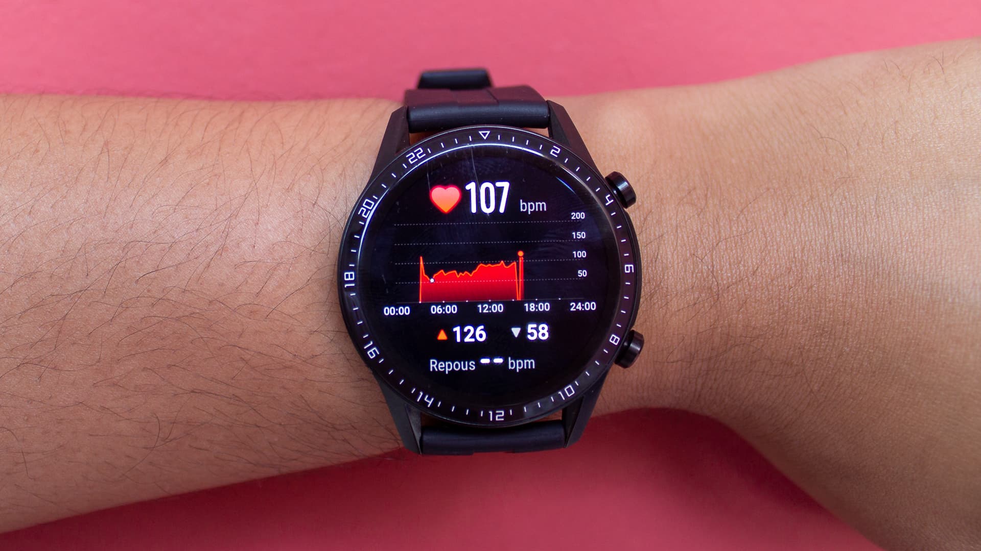 Medidor de batimento cardíaco do relógio Huawei Watch GT2