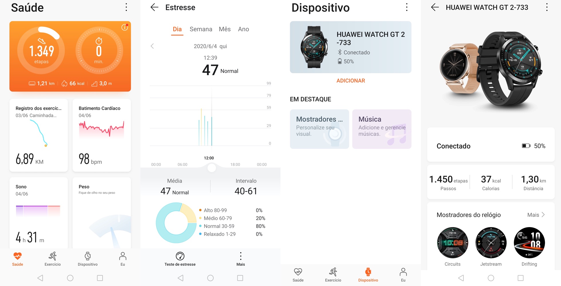 Huawei Health no Android
