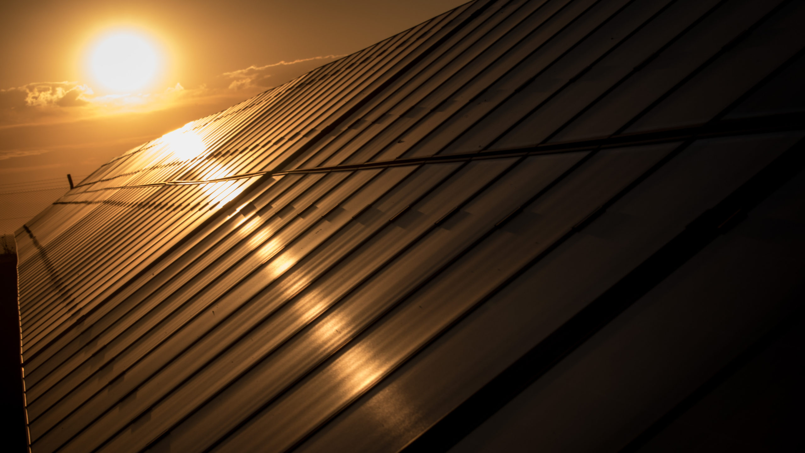 Placas de painel solar. Crédito: Getty Images