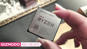 Chip AMD Ryzen 9 3900XT. Crédito: Joana Nelius/Gizmodo