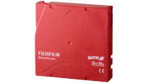 Fita de armazenamento de dados da Fujifilm. Crédito: Fujifilm