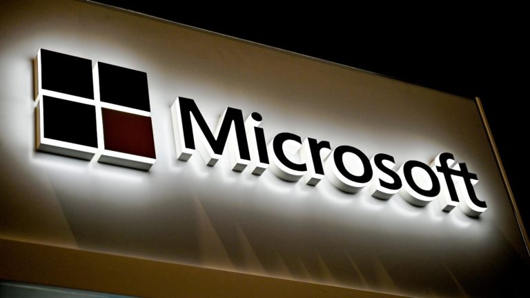 Logotipo da Microsoft. Crédito: Denis Charlet/AFP (Getty Images)