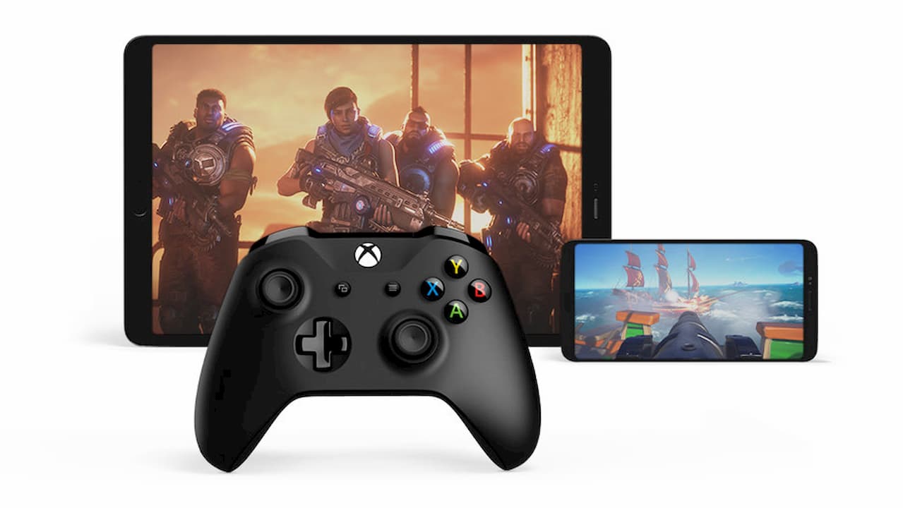 Imagem promocional de games do Xbox no Android