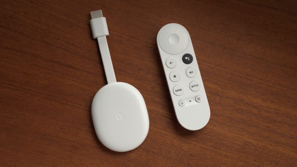 Google Chromecast com Google TV. Crédito: Google