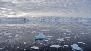 Derretimento do gelo na Antártica, em novembro de 2019. Crédito: Johan Ordonez (Getty Images)