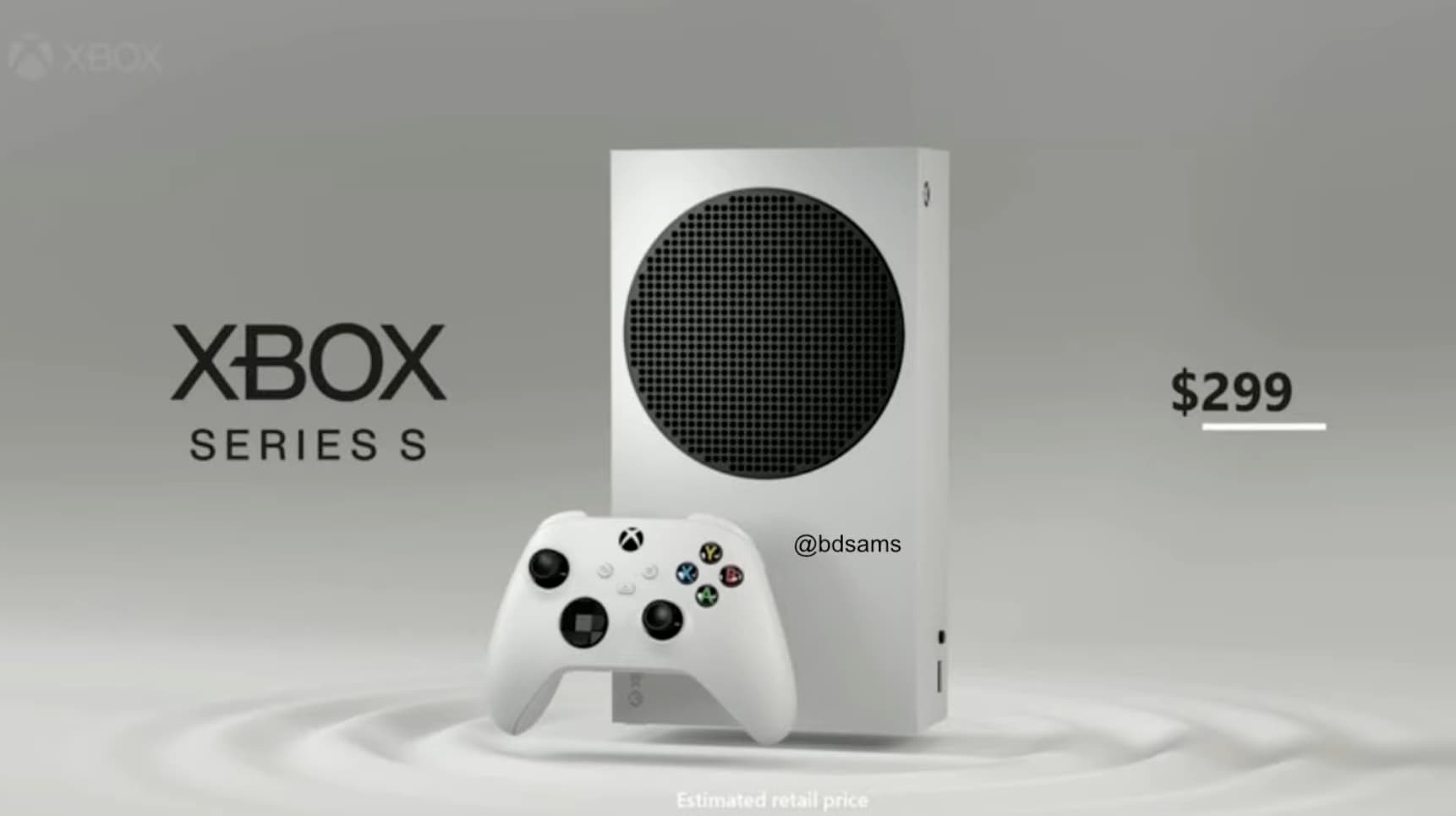 Vazamento mostra o Xbox Series S