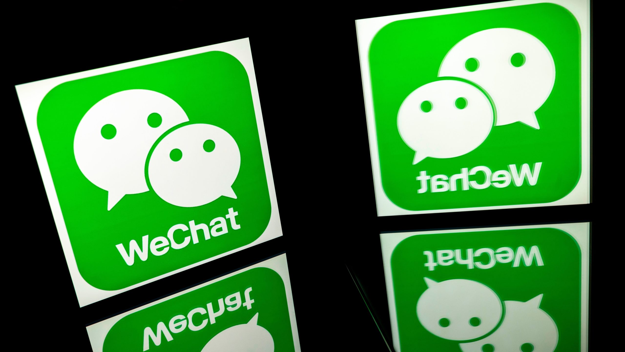 Aplicativo WeChat. Imagem: Lionel Bonaventure (Getty Images)