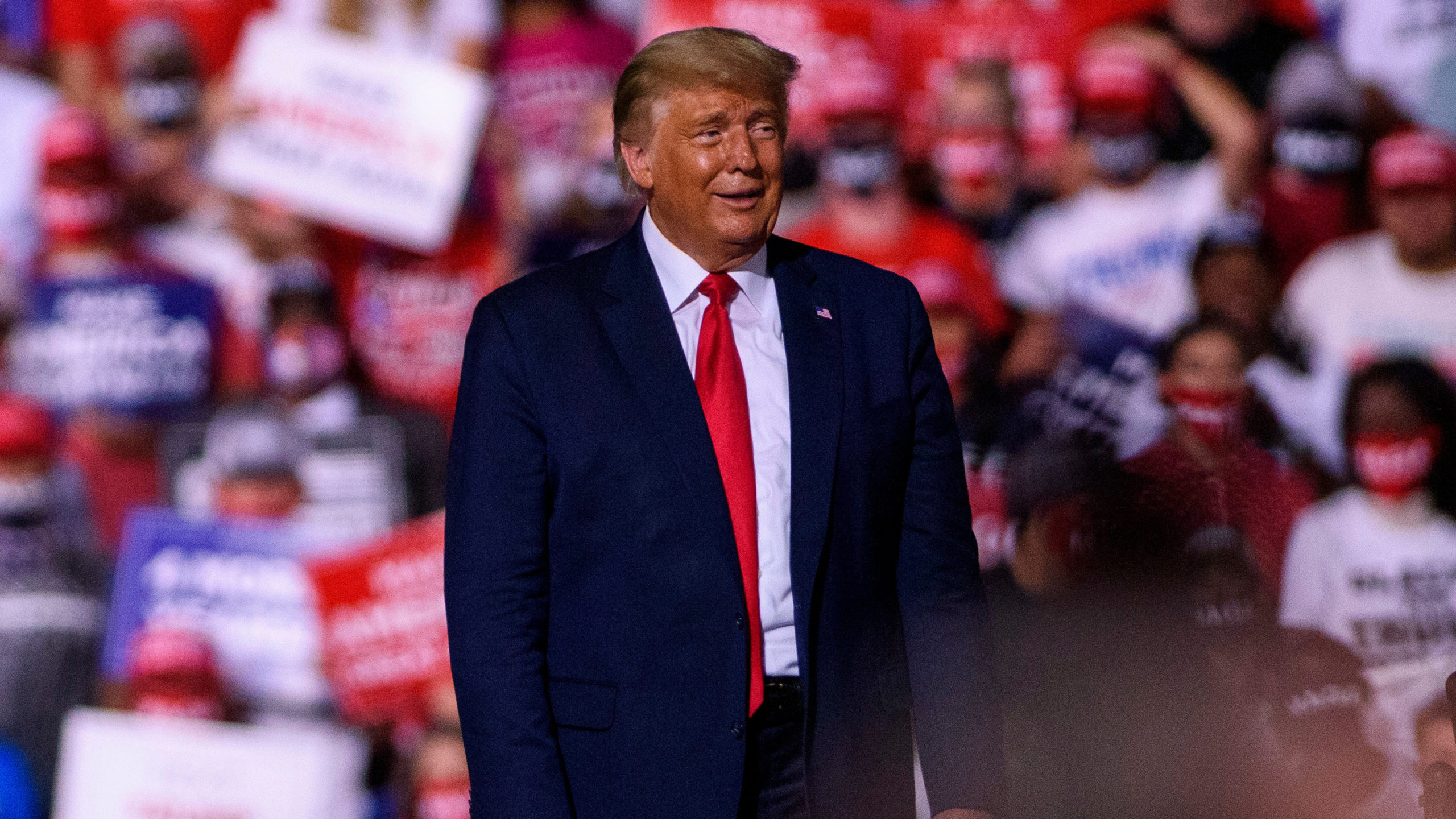 Donald Trump Presidente. Imagem: Melissa Sue Gerrits (Getty Images)
