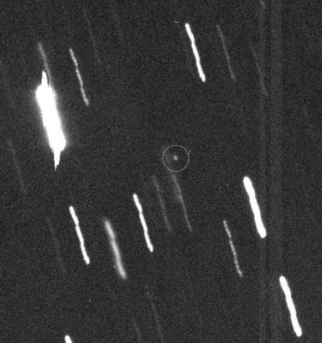 Asteroide Apophis. Imagem: UH/IA