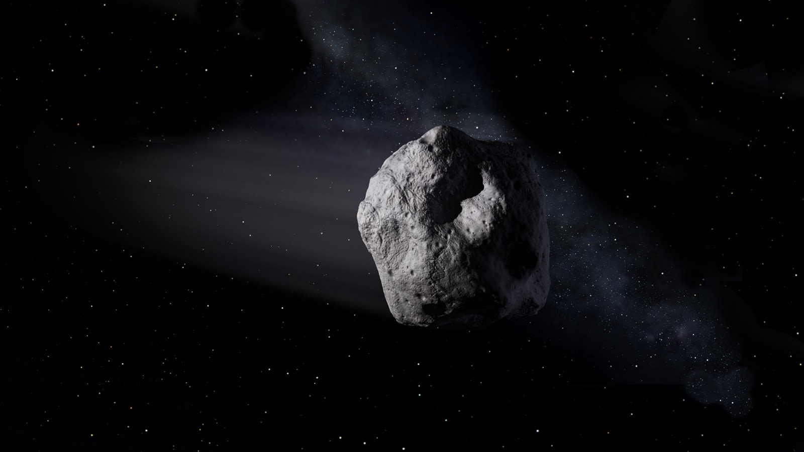 Asteroides. Imagem: NASA/JPL-Caltech