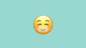 Emoji de máscara facial do iOS 14.2 beta