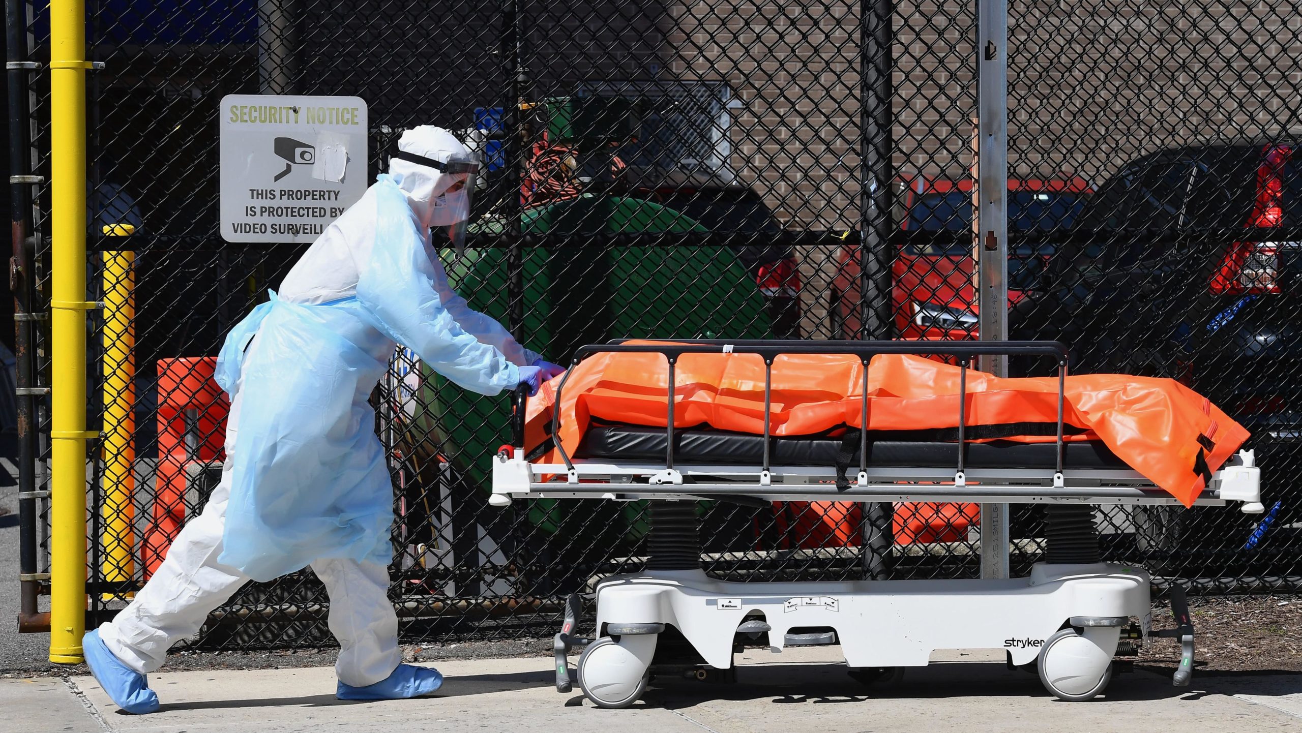 Pandemia de coronavírus. Imagem: Angela Weiss (Getty Images)