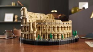 Lego Coliseu romano. Imagem: Lego