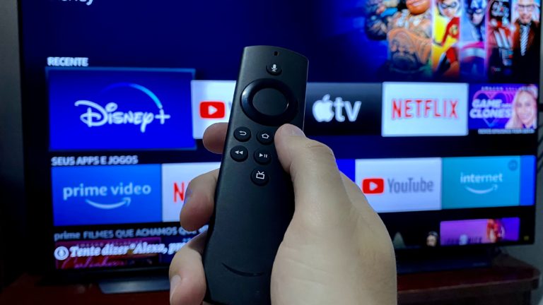 Amazon Fire TV Stick Lite Review. Imagem: Caio Carvalho (Gizmodo Brasil)