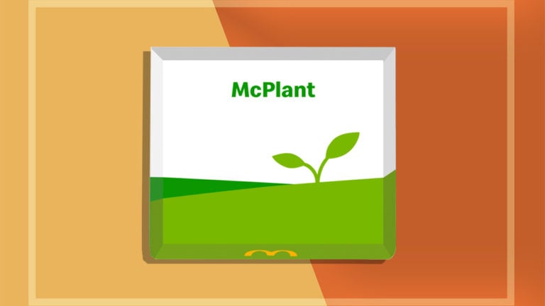 McDonald's McPlant. Imagem: McDonald's