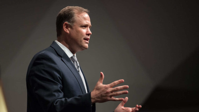 Jim Bridenstine, chefe de administração da NASA. Imagem: NASA