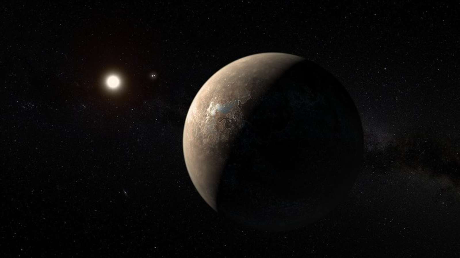 Estrela Proxima Centauri b. Imagem: ESO/M. Kornmesser