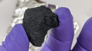 O raro meteorito, que caiu na Terra em 28 de fevereiro de 2021. Imagem: Universidade de Manchester