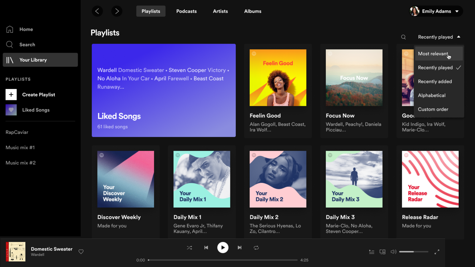 Spotify atualiza versões web e desktop para facilitar navegação Giz
