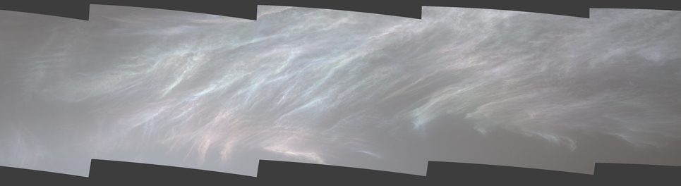 El rover de la NASA toma fotos de nubes raras en Marte